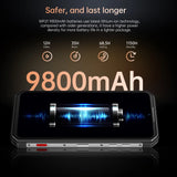 Oukitel WP21 Rugged Cell Phone Night Vision, 9800 mAh, Mobile phone 12GB+256GB, 64MP Camera, Smartphone 66W,120 Hz Helio G99