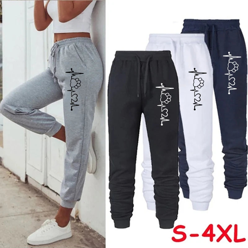 2024 Autumn And Winter Women Pants New Clothing Casual Trousers Sport Jogging Tracksuits Sweatpants Streetwear Pants