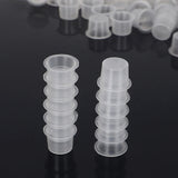 100pcs Tattoo Ink Pigment Cup Large Medium Small Ring Color Permanent Makeup Microblading Cap Lip Eyebrow Supplies Color Cream