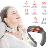 Electric Neck Pulse Massager 4 Head