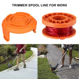 Lawn Mower Accessories Spool Mowing Rope Lawn Mowing Line Trimmer Spool Line For Worx Replacement  Garden Accessories Tools