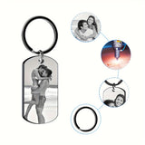 Personalized Keychain With Engraved Photos/Text