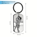 Personalized Keychain With Engraved Photos/Text